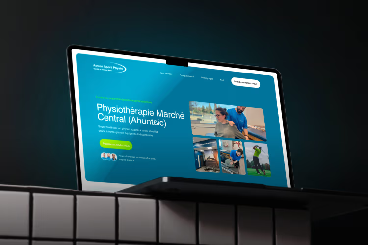 Aperçu du projet Action Sport Physio