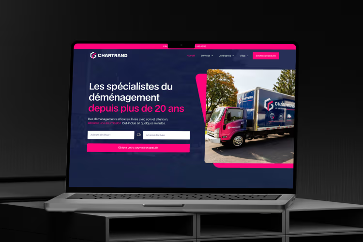 Aperçu du projet Déménagement Chartrand